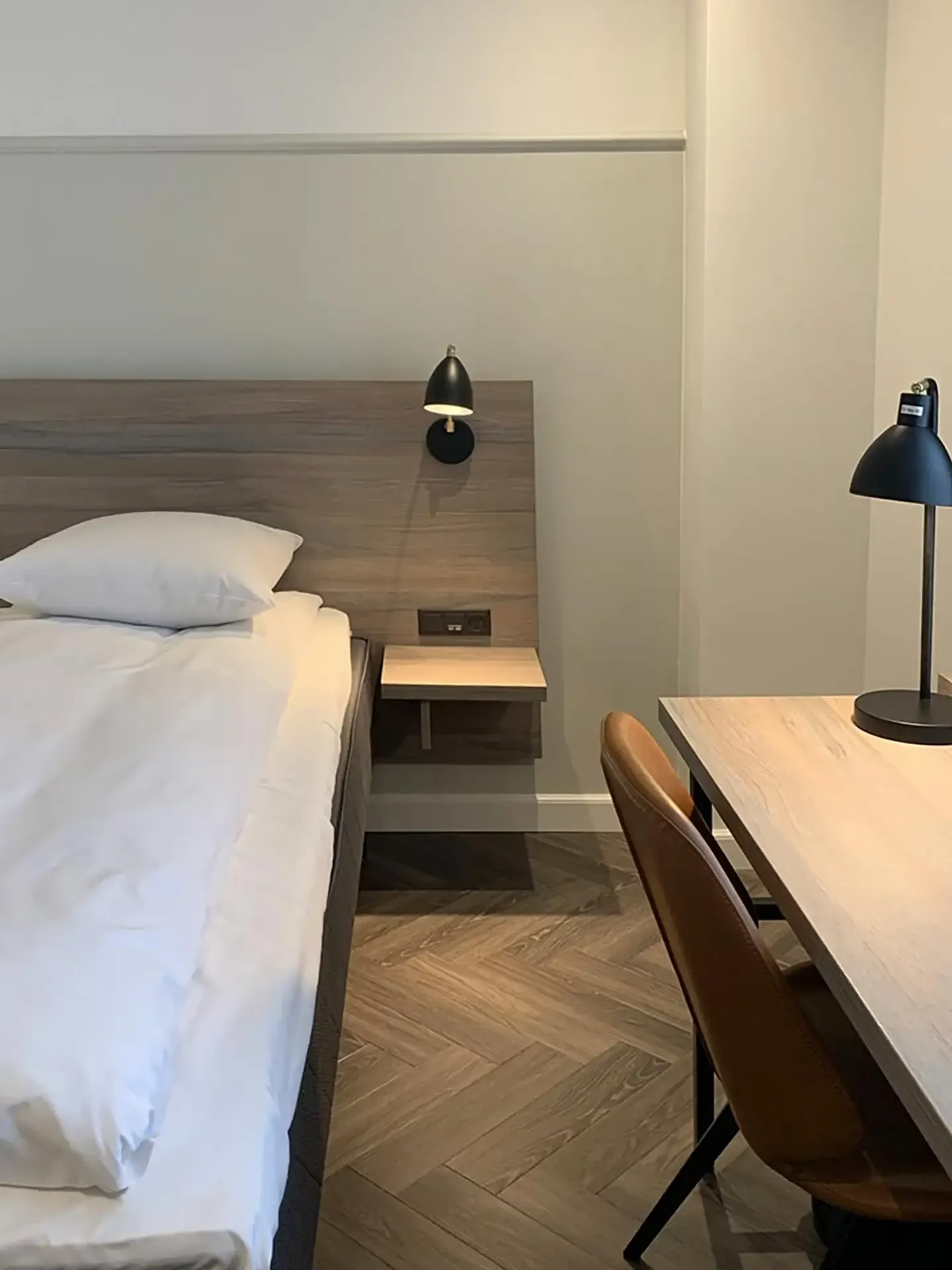 Detailed view of interior design in Go Hotel Saga, furnished and styled by Third.space.